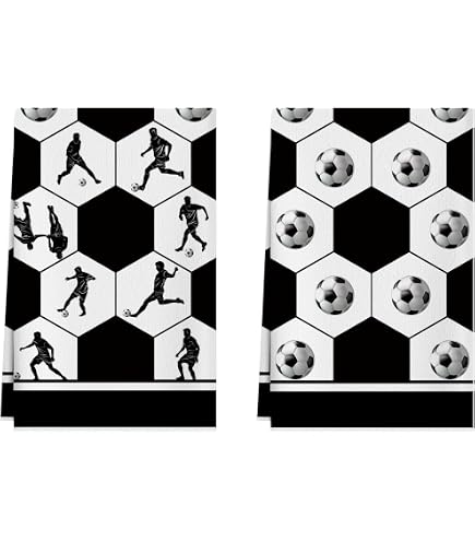 Amazon.com: XCHI Soccer Grass World Cup Dish Towels 18x26 Inch for